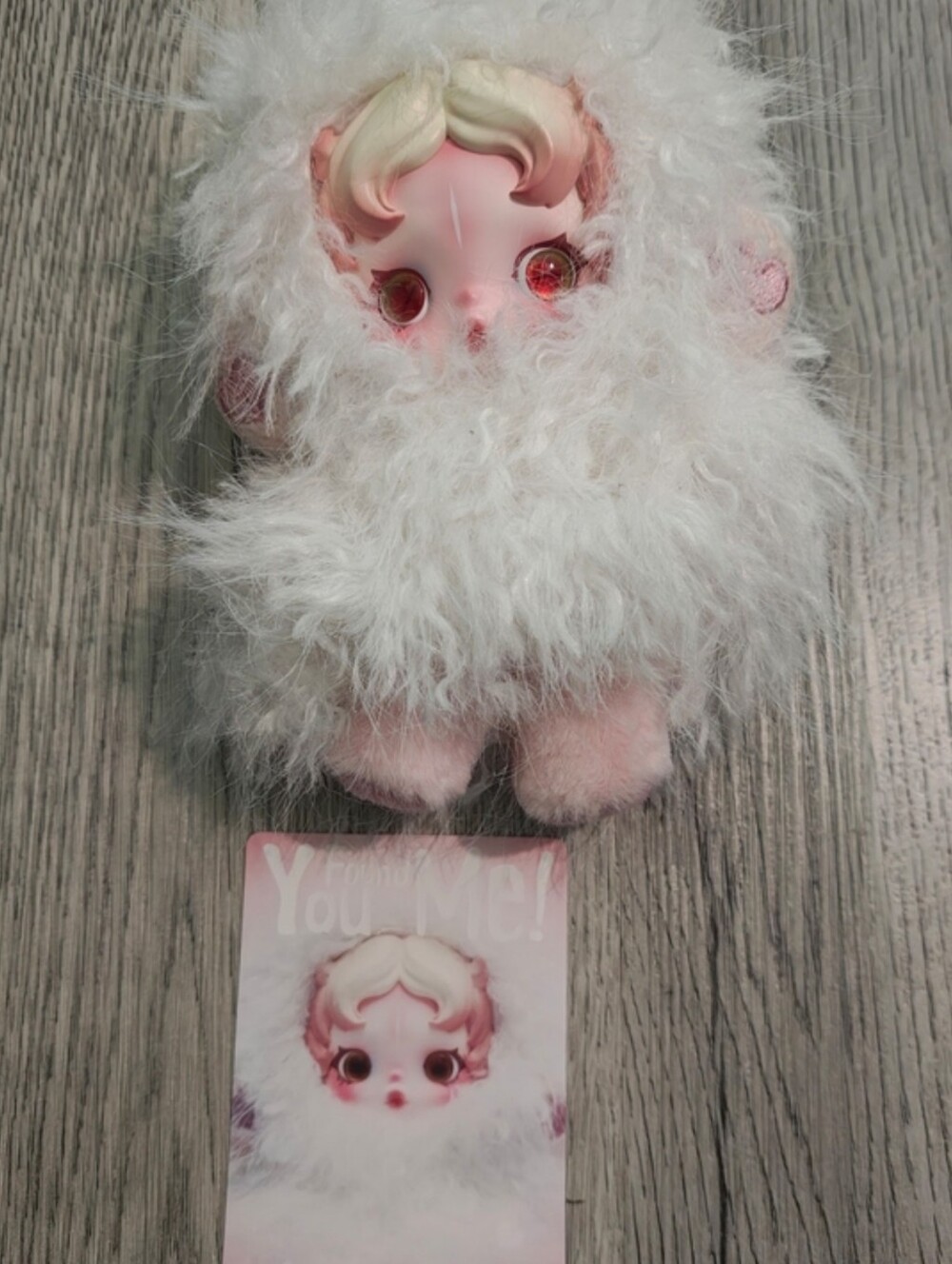 Pop Mart Skullpanda You Found Me Ghostie Plush Pendant Bag Charm